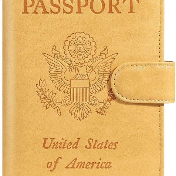 Passport Holder Cover Wallet RFID - Picture 4 of 16